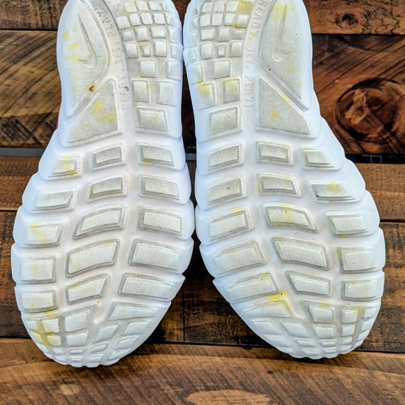 Nike Flex Runner 2 GS 'Dark Obsidian Fireberry Size 3.5Y - Picture 4 of 12